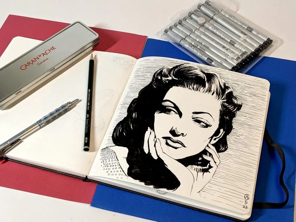 Hands-on Review of the Illo Square 8×8″ Sketchbook