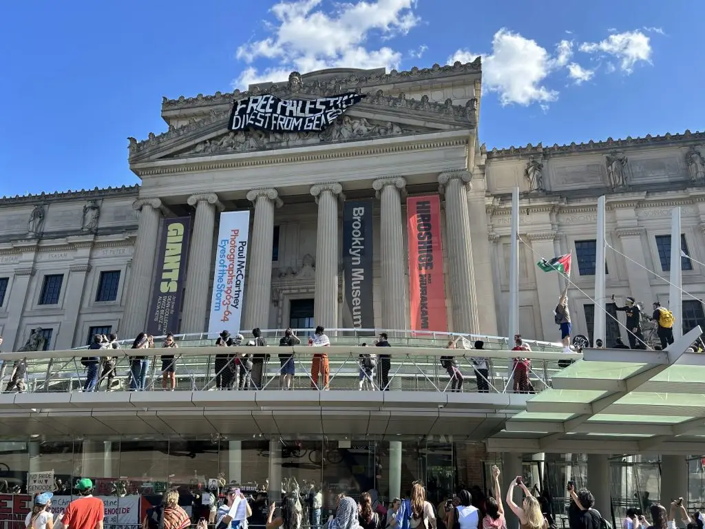 Hundreds Call on Brooklyn Museum to “Divest From Genocide”