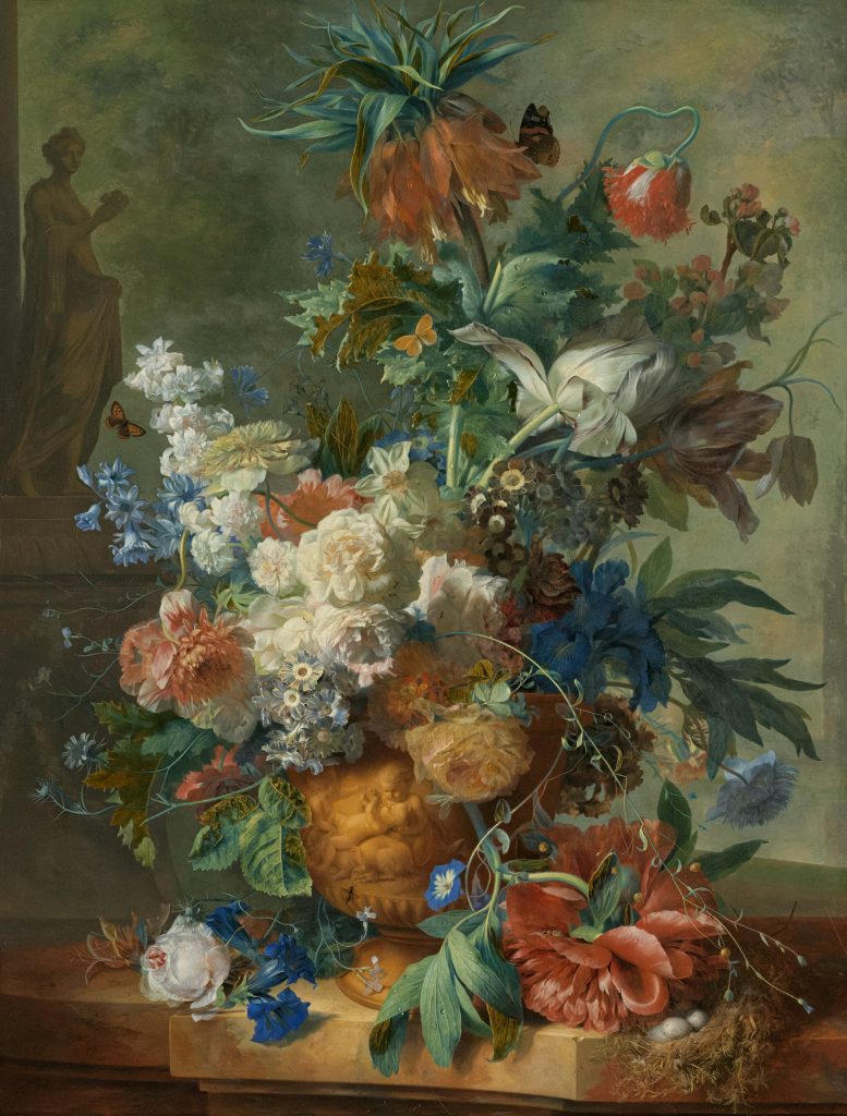 A floral still life