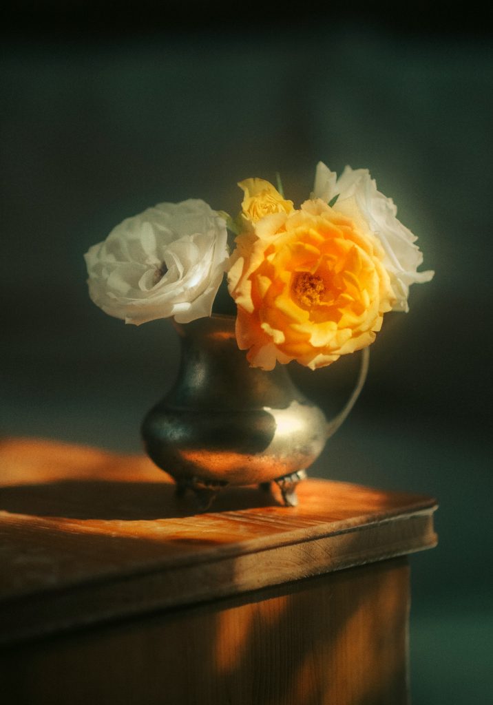 A contemporary still life photograph