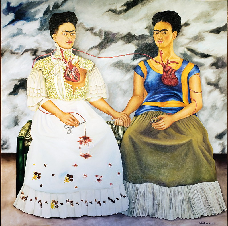 The Two Fridas painting