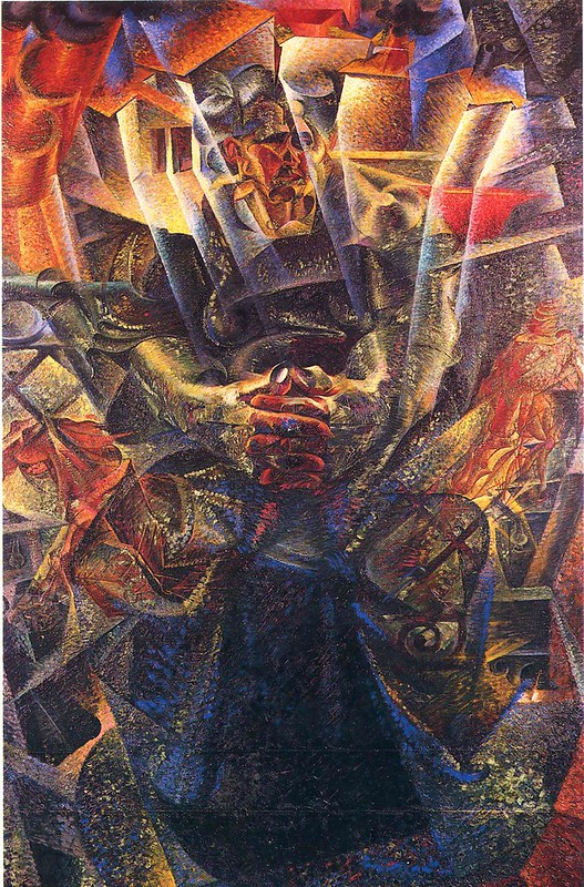 Futurist Painting by Boccioni