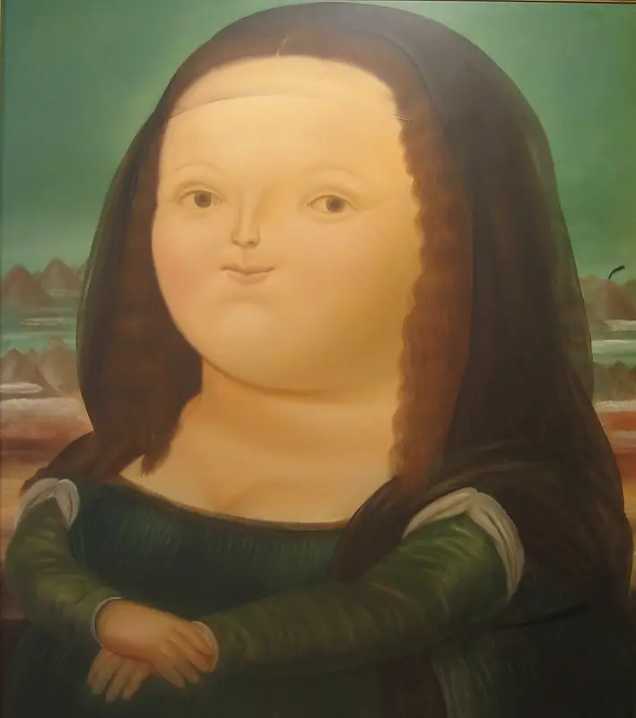 Mona Lisa by Botero
