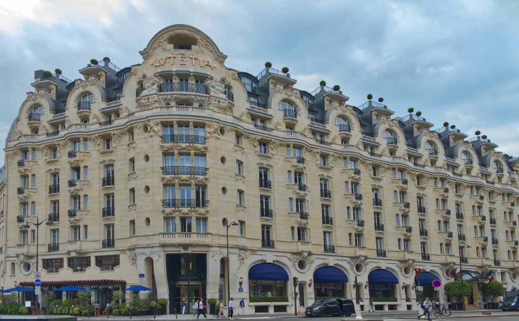 An art deco style building in France