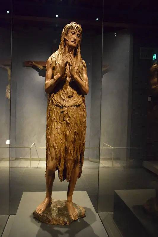 Statue of Mary Magdalene by Donatello