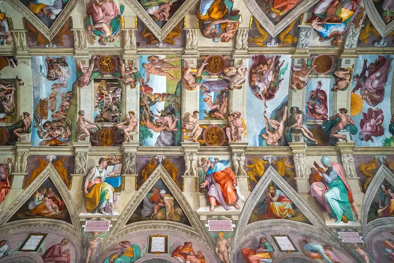 Ceiling of the Sistine Chapel