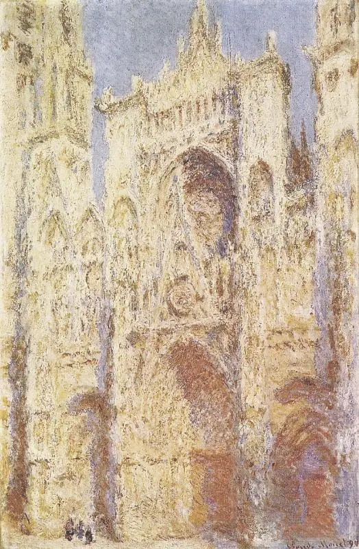 One example of Monet's "Rouen Cathedral" Paintings
