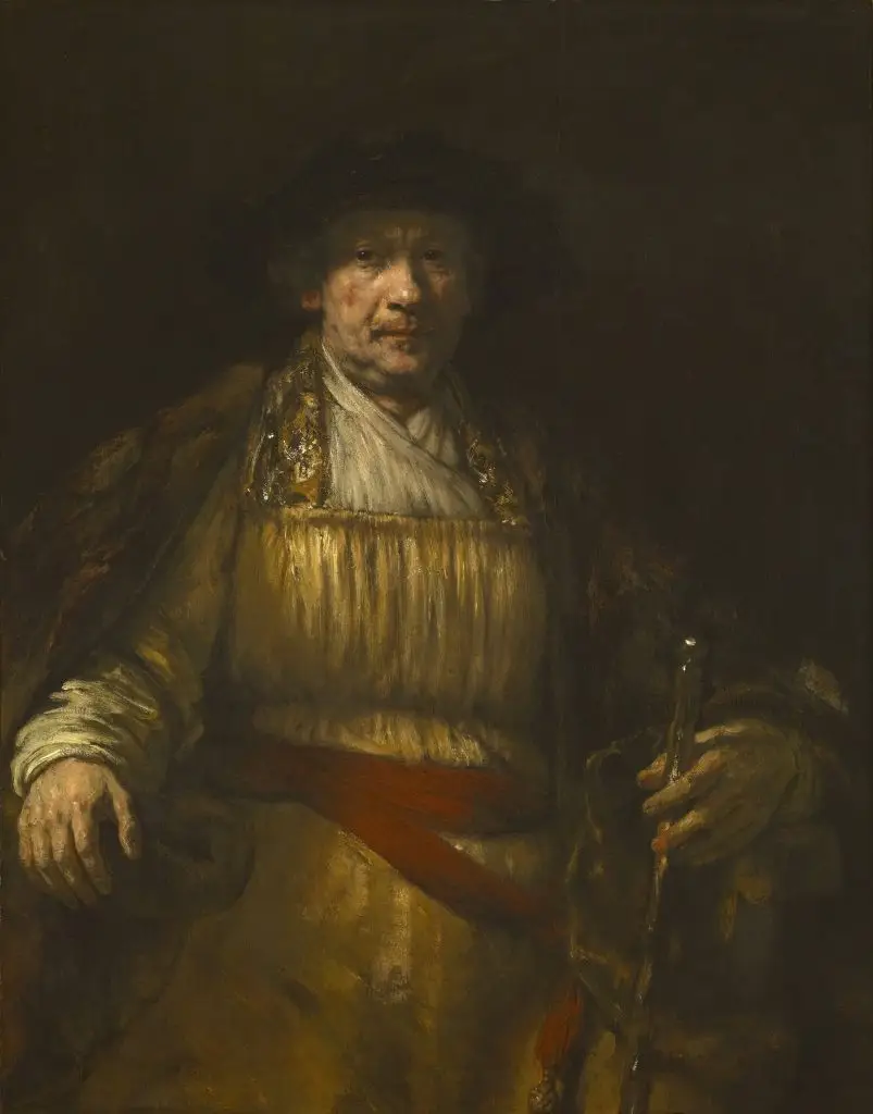 A Self Portrait of Rembrandt