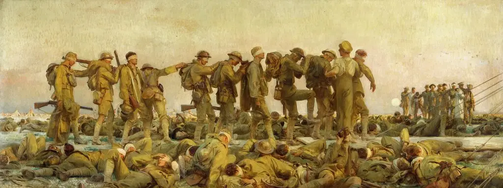 Gassed by John Singer sargent