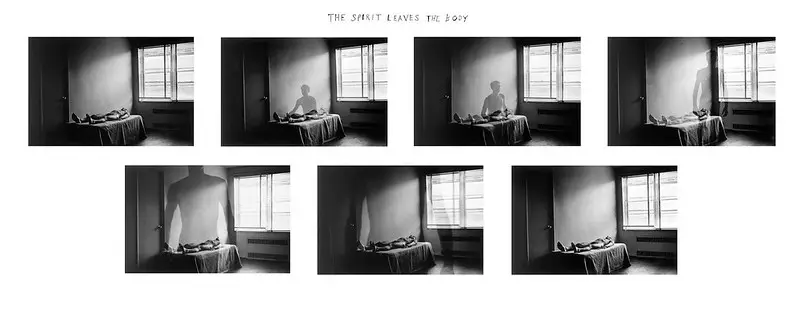 Duane Michals - The Spirit Leaves the Body