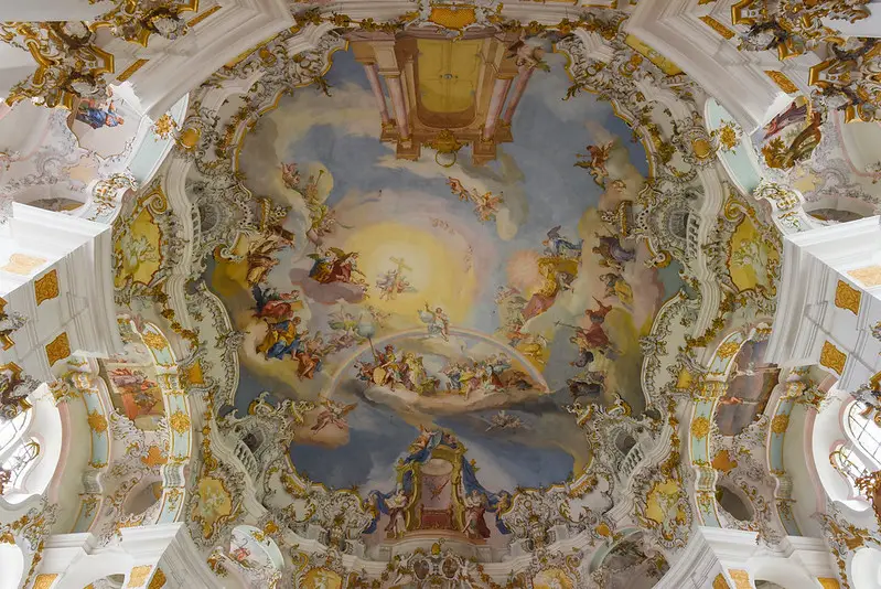 Wiestkirche, a rococo interior