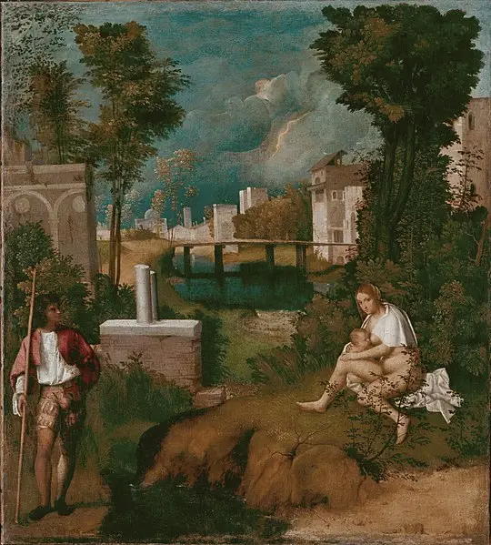 Giorgione – The Tempest - A Venetian painting