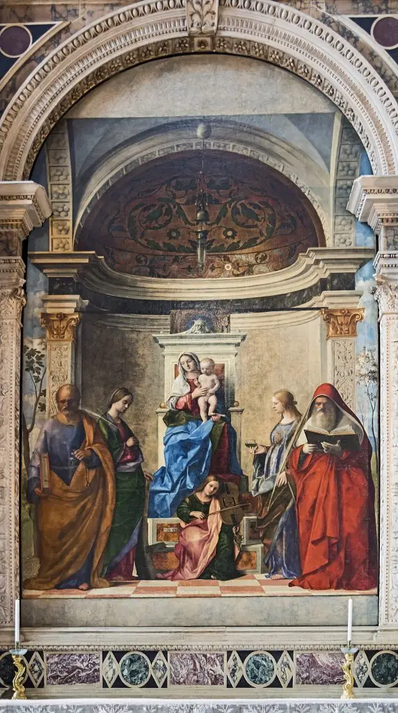 The San Zaccaria Altarpiece - A piece of Venetian Art