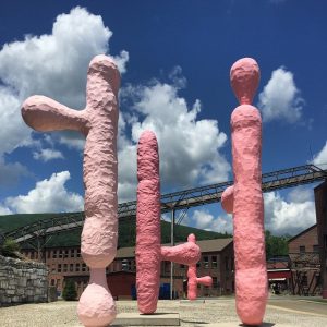 An artwork of Franz West