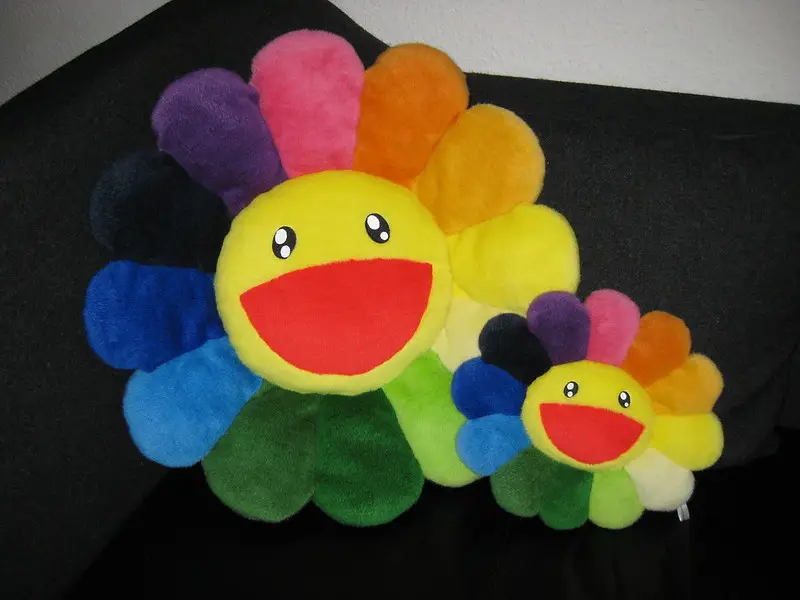 Some Murakami Flower pillows