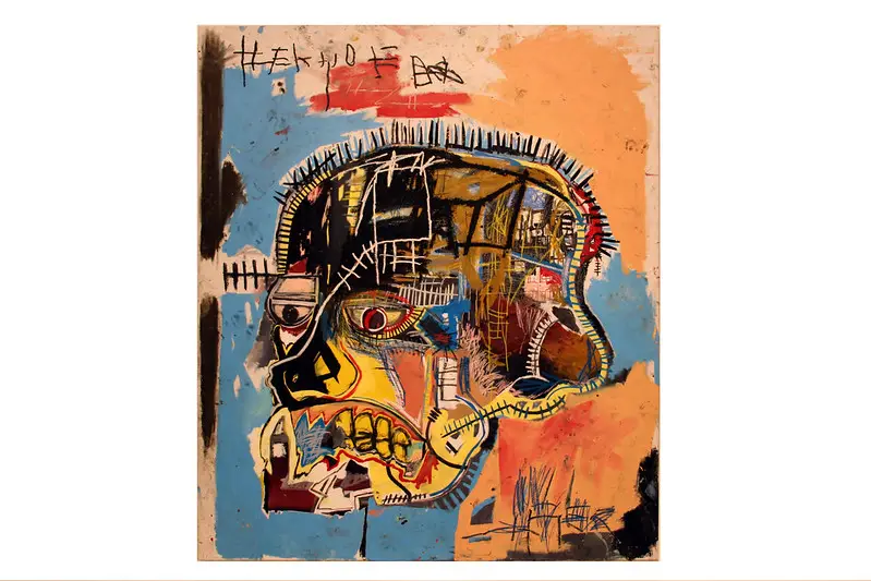 A Basquiat painting