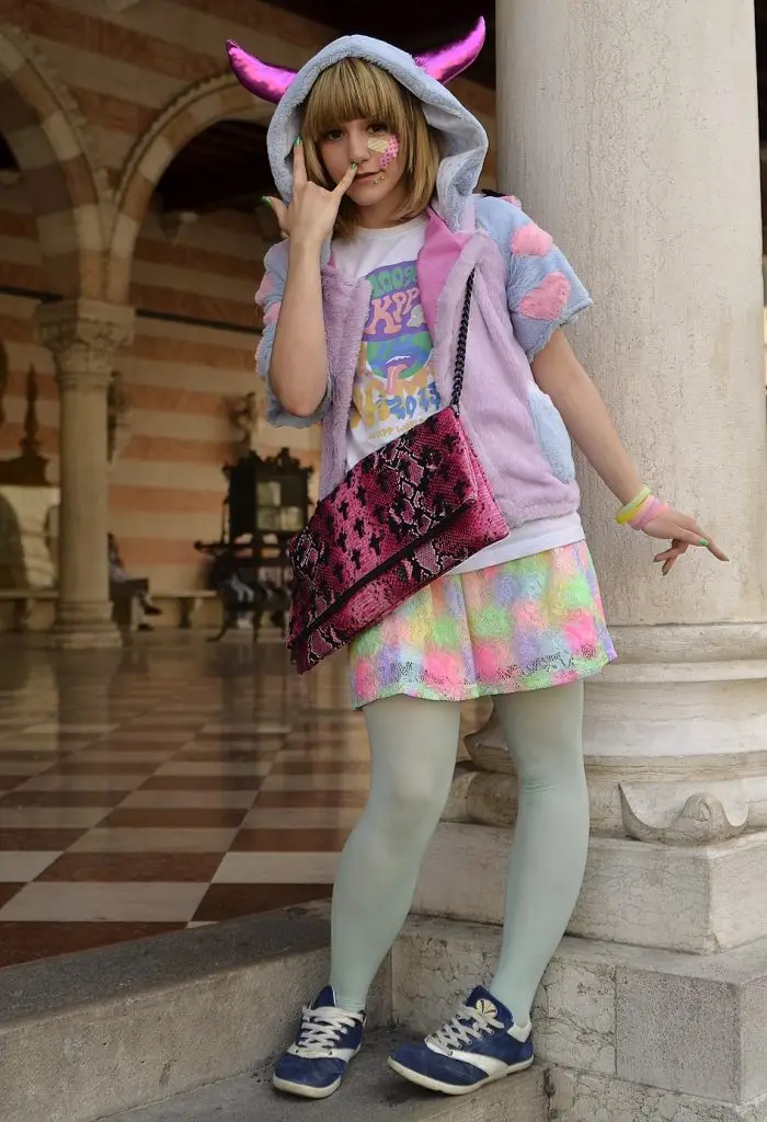 Harajuku street style, a part of Kawaii culture