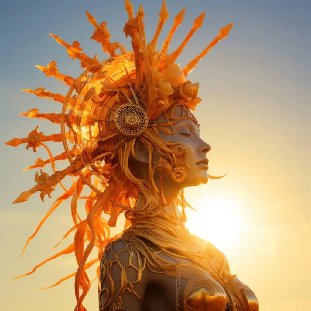 An artistic depicition of Zenobia