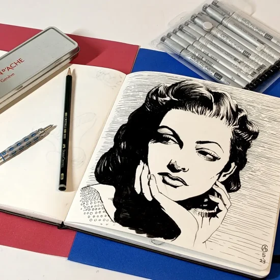 Hands-on Review of the Illo Square 8×8″ Sketchbook